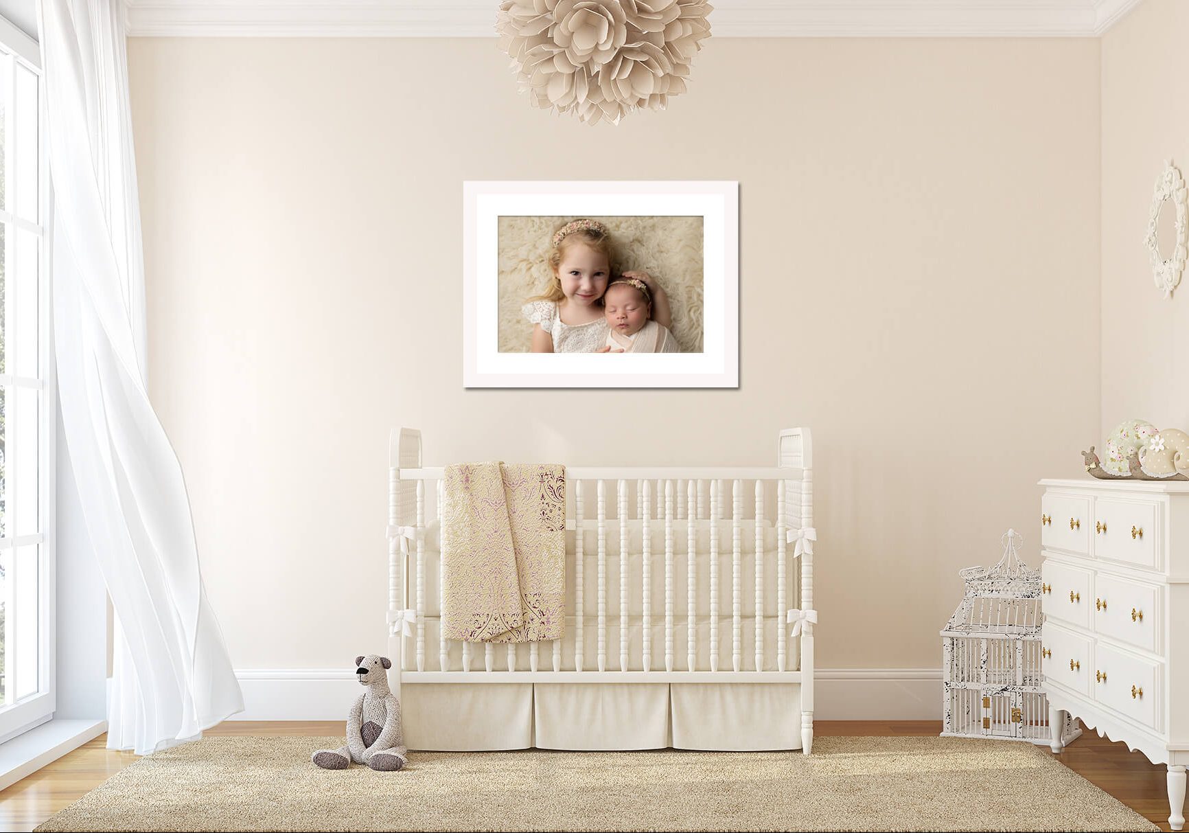 Photographer Sunshine Coast Newborn baby nursery wall art